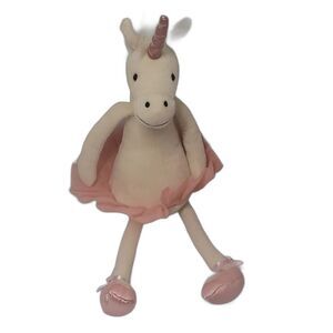 Jellycat Dancing Darcey Unicorn Stuffed Animal Medium 10 inches